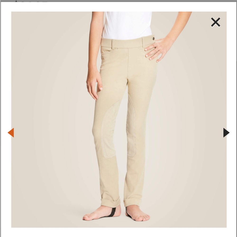 Ariat Heritage Side Zip Knee Patch Jodhpurs (12R)